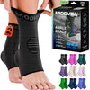 Foot & Ankle Brace Compression Sleeve – Support for Sprains, Plantar Fasciitis, Achilles Tendonitis & Arthritis (All Sizes, Men & Women)