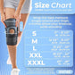 Hinged Knee Brace with Side Stabilizers and Patella Gel Pad – Adjustable Support for Meniscus Tear, ACL, MCL, PCL & Arthritis Pain Relief (Men & Women)