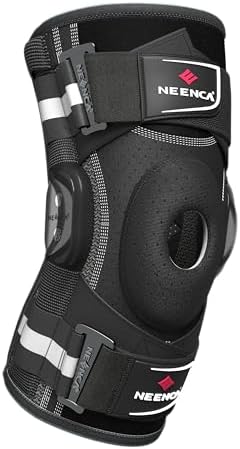 Professional Hinged Knee Brace with X-Strap Support System – Adjustable Medical Knee Support for Pain Relief, Arthritis, Meniscus Tear, ACL, PCL & MCL Injuries