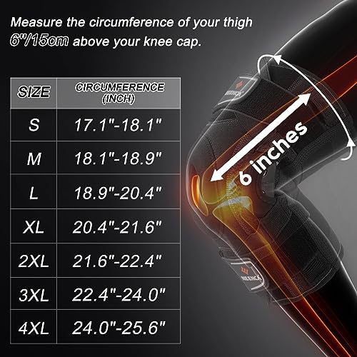Professional Hinged Knee Brace with X-Strap Support System – Adjustable Medical Knee Support for Pain Relief, Arthritis, Meniscus Tear, ACL, PCL & MCL Injuries