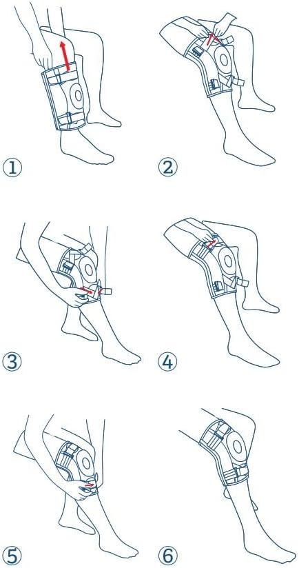 Professional Hinged Knee Brace with X-Strap Support System – Adjustable Medical Knee Support for Pain Relief, Arthritis, Meniscus Tear, ACL, PCL & MCL Injuries