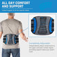 Universal LSO Lower Back Brace – Adjustable Lumbar Support Belt for Lower Back Pain, Sciatica & Spondylolisthesis Relief (X-Large)