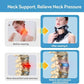 Neck Stretcher Cervical Traction Device – Adjustable Neck Brace for Pain Relief & Spine Alignment, Portable for Home, Office, and Outdoor Use